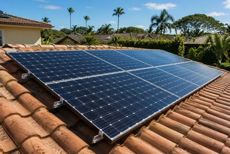 Installation de panneaux solaires à Portes